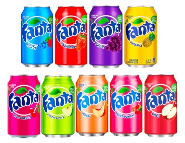 Fanta Exotiques - Canettes