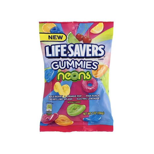 Lifesavers gummies neon