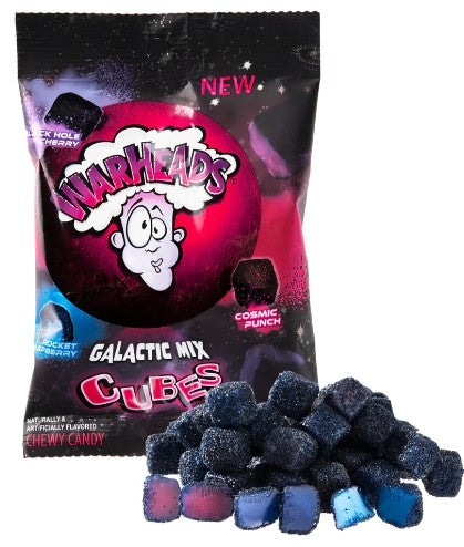 Warheads Galactic Mix Cubes